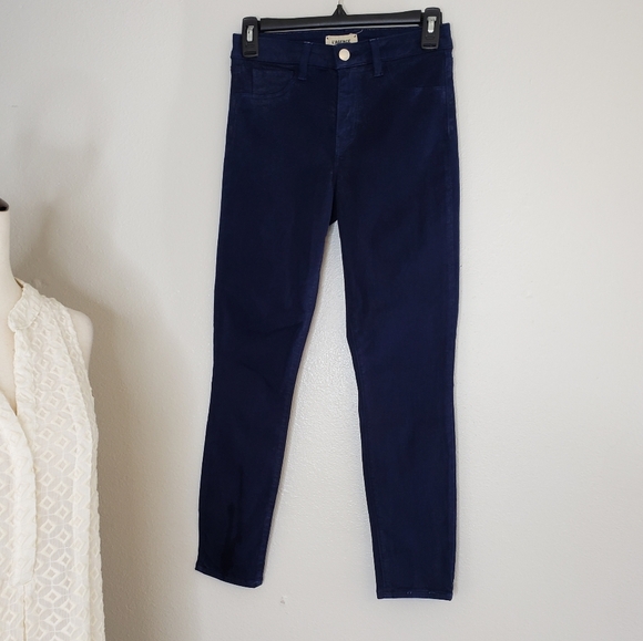 NEW L'AGENCE Marguerite Super Stretch Skinny Luxury High Waist Womens Jeans Chic - Picture 8 of 14